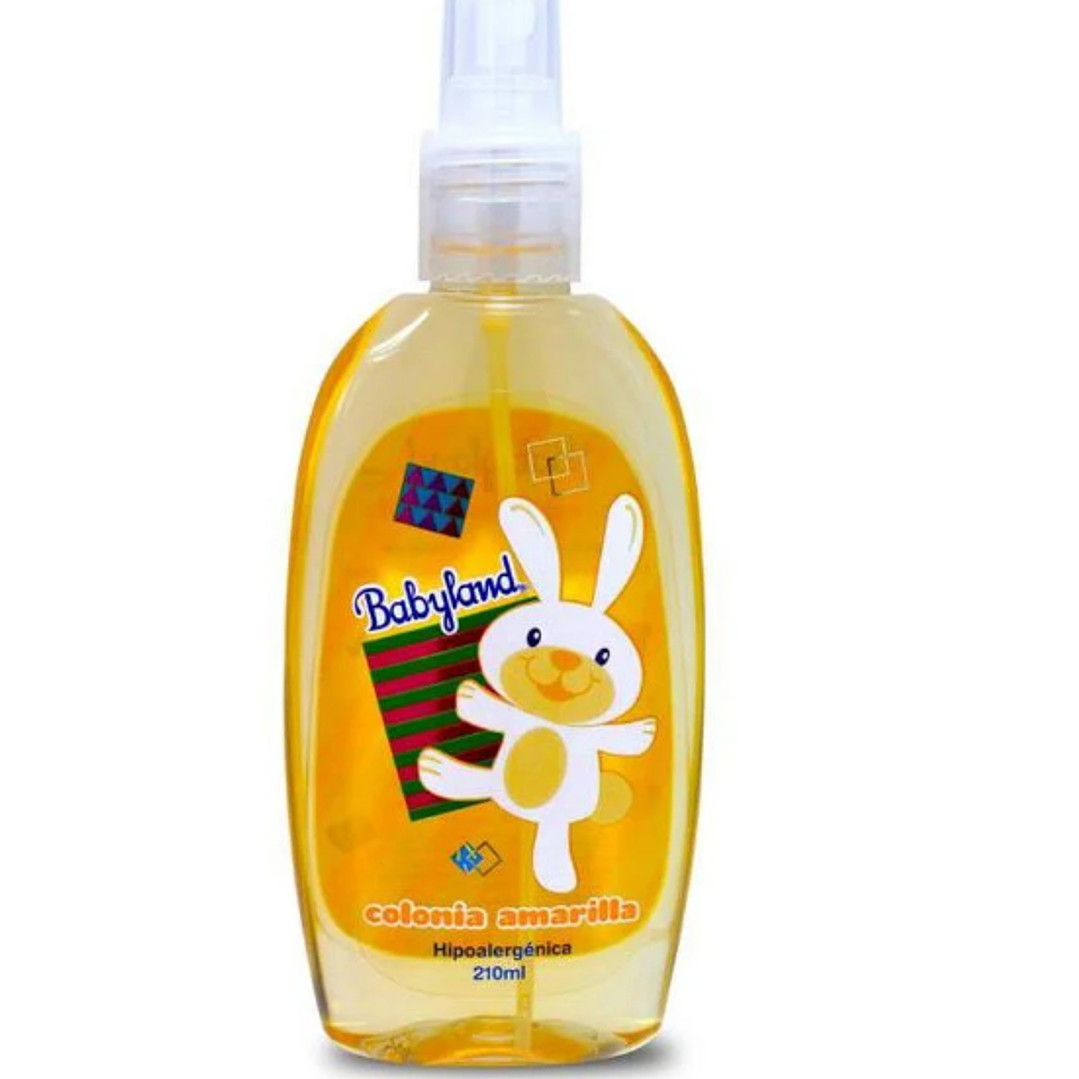Babyland Colonia amarilla 210 ml.  1