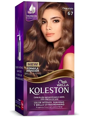 Tintura para el cabello Koleston new 6/7 Chocolate. Kit