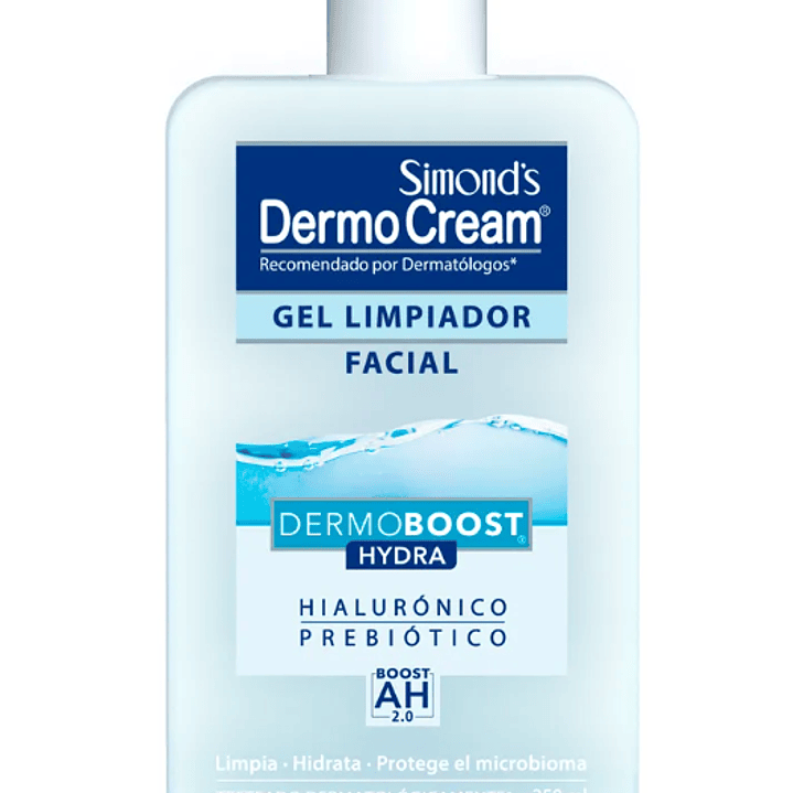 Dermo Cream Gel limpiador facial Dermoboost 250 ml. Simond's 1