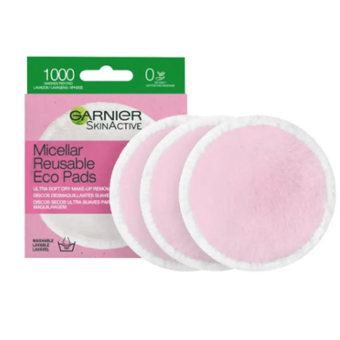 Garnier Skin active Ecopads Desmaquillantes 3 unidades. 1