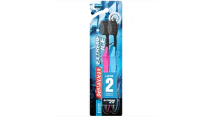 Cepillo de dientes Dentaclean Extreme Ice Suave 2 unidades.