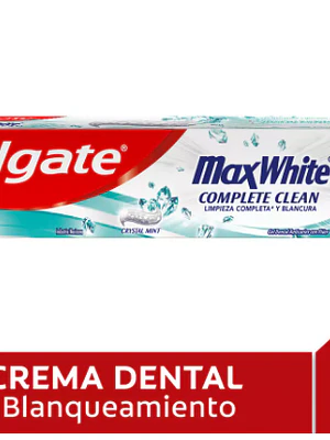 Crema dental Colgate MaxWhitw Complete clean 160 g.