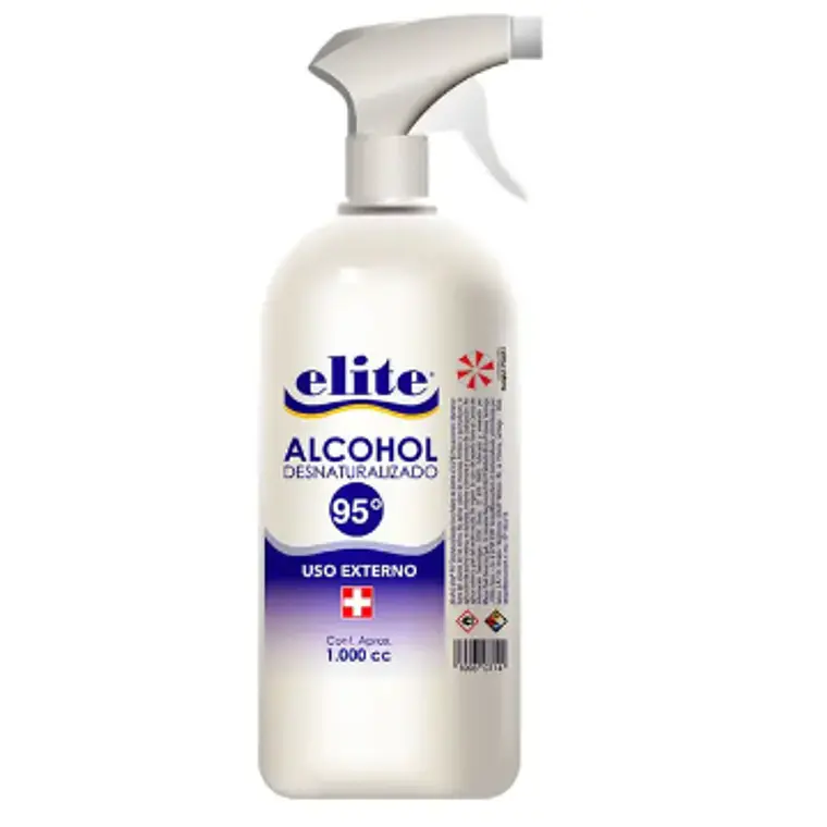 Alcohol desnaturalizado 95 % Gatillo 500 ml. Elite 1