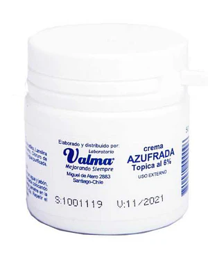 Crema Azufrada 6 % 50 g. Valma