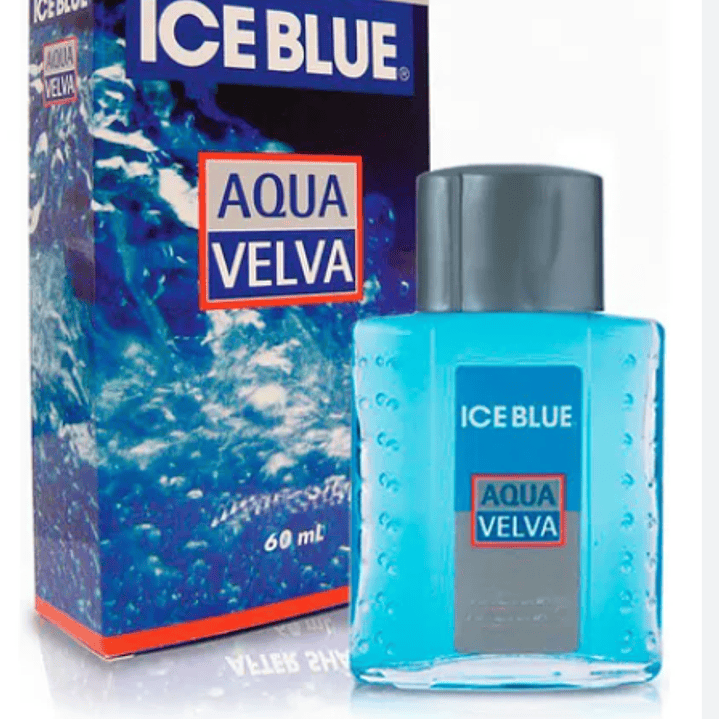 Ice Blue Aqua Velva Colonia 60 ml. 1