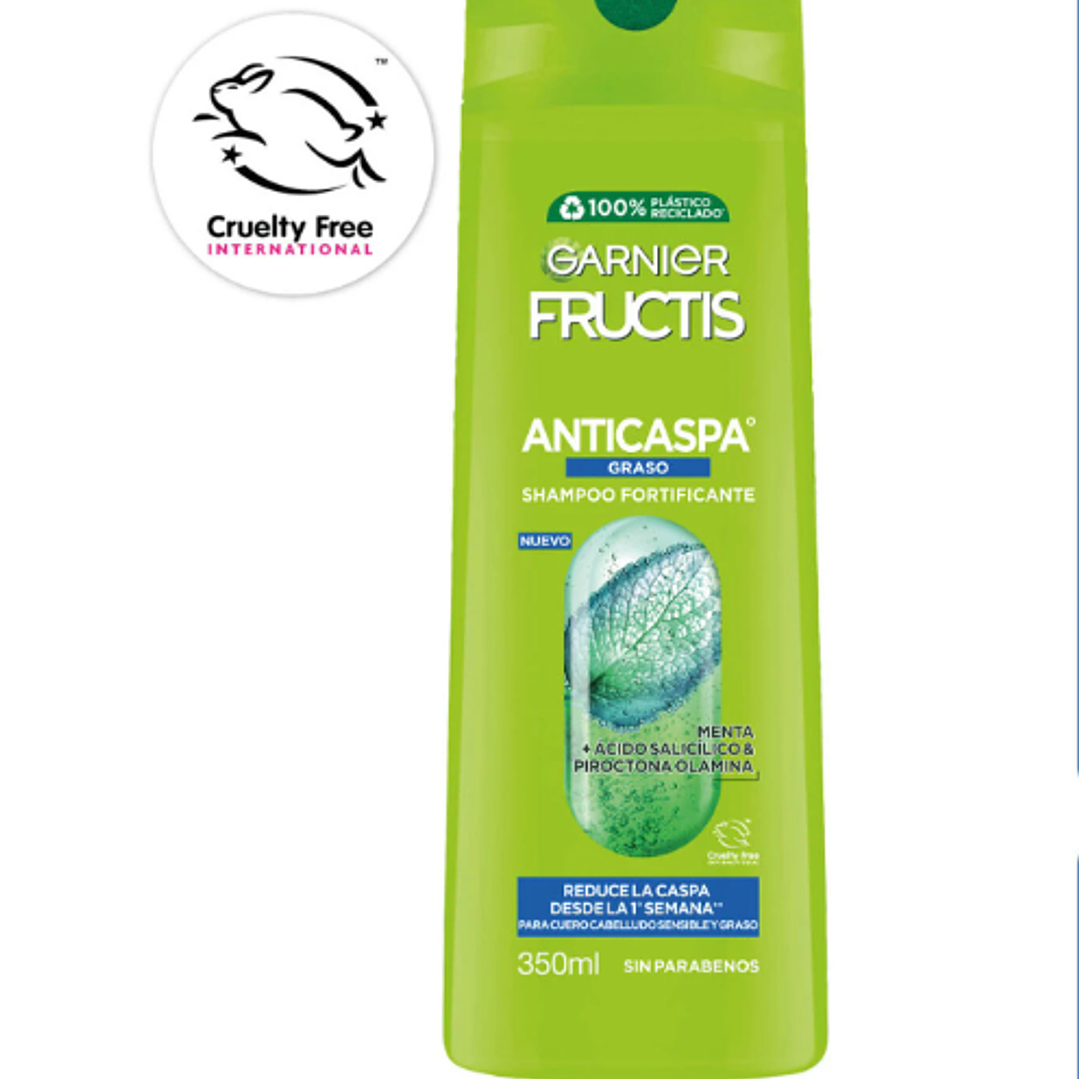 Garnier Fructis Shampoo anticaspa 350 ml. 1