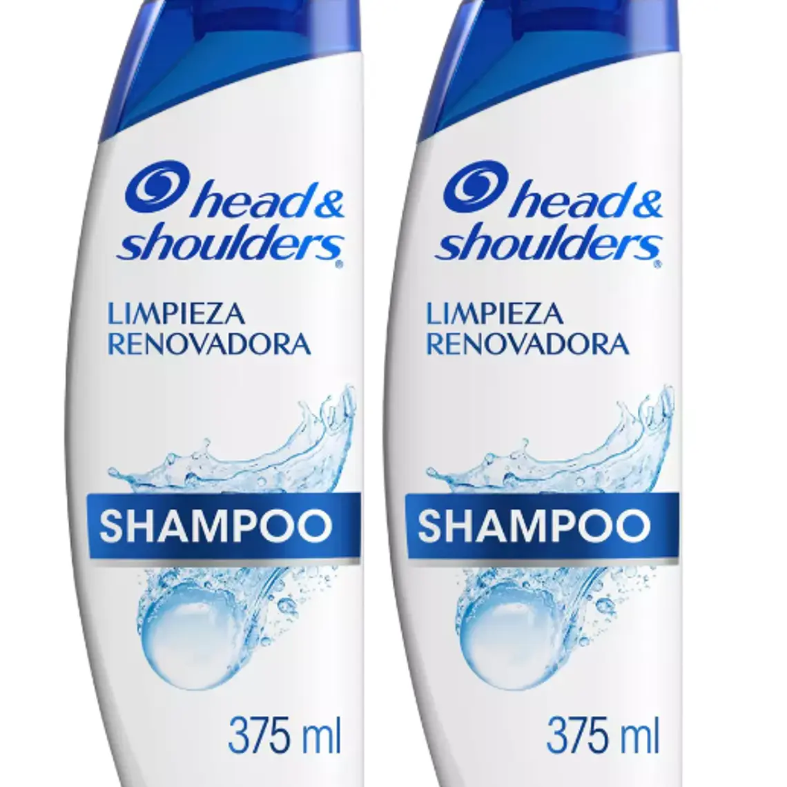 Head & shoulders Shampoo Limpieza renovadora 375 ml Pack 2 unidades. 1