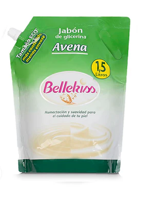 Jabón Avena Doypack 1,5 litros. Bellekiss.