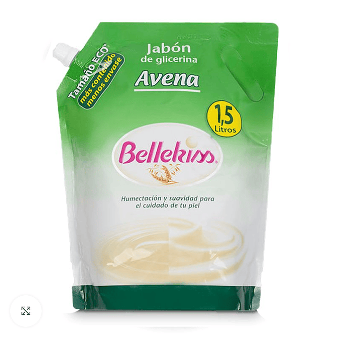 Jabón Avena Doypack 1,5 litros. Bellekiss. 1