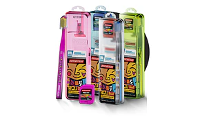 Dental Clean Kito Romero Britto, Cepillo dental, Gel y seda.