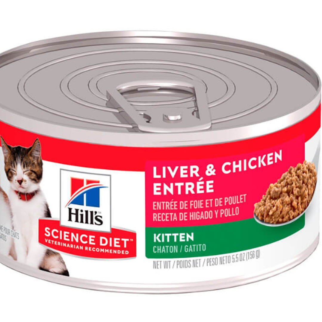 Science Diet Kitten Liver & Chicken Entrée Hill's  1