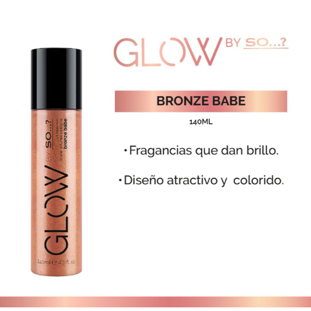 Shimmer mist Glow by so Bronze babe 140 ml. 1