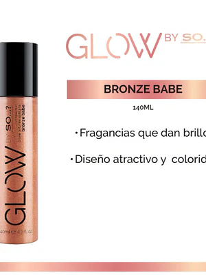 Shimmer mist Glow by so Bronze babe 140 ml.