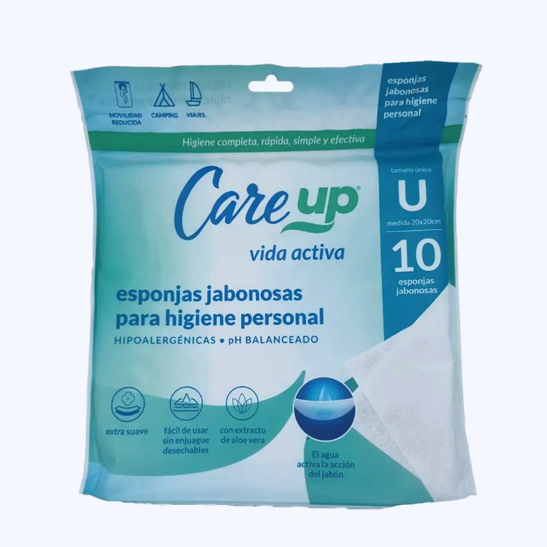 Care Up esponja jabonosa 10 unidades. 1
