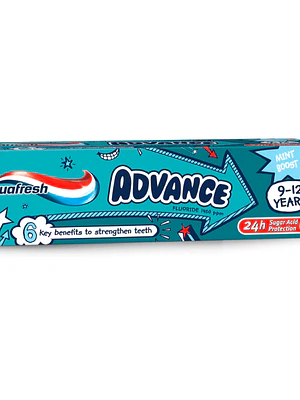 Pasta dental Aquafresh Advance kids 9-12 años 94 g.