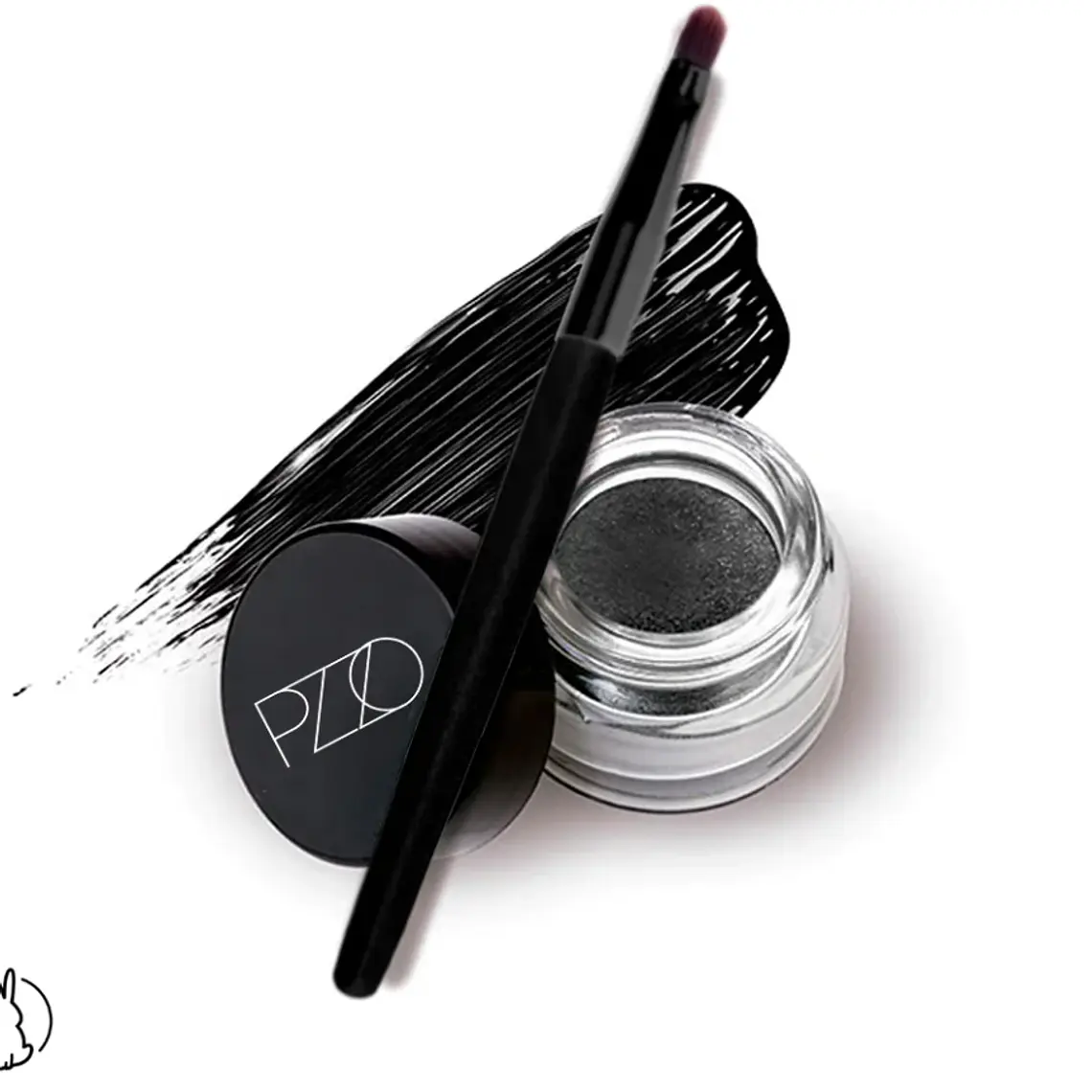 Delineador de ojos gel Color negro 01. Petrizzio 1