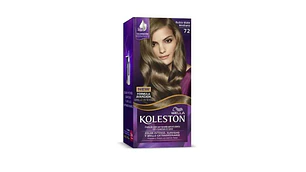 Tinte para el cabello Koleston New  72 Rubio Mate Mediano + activador.