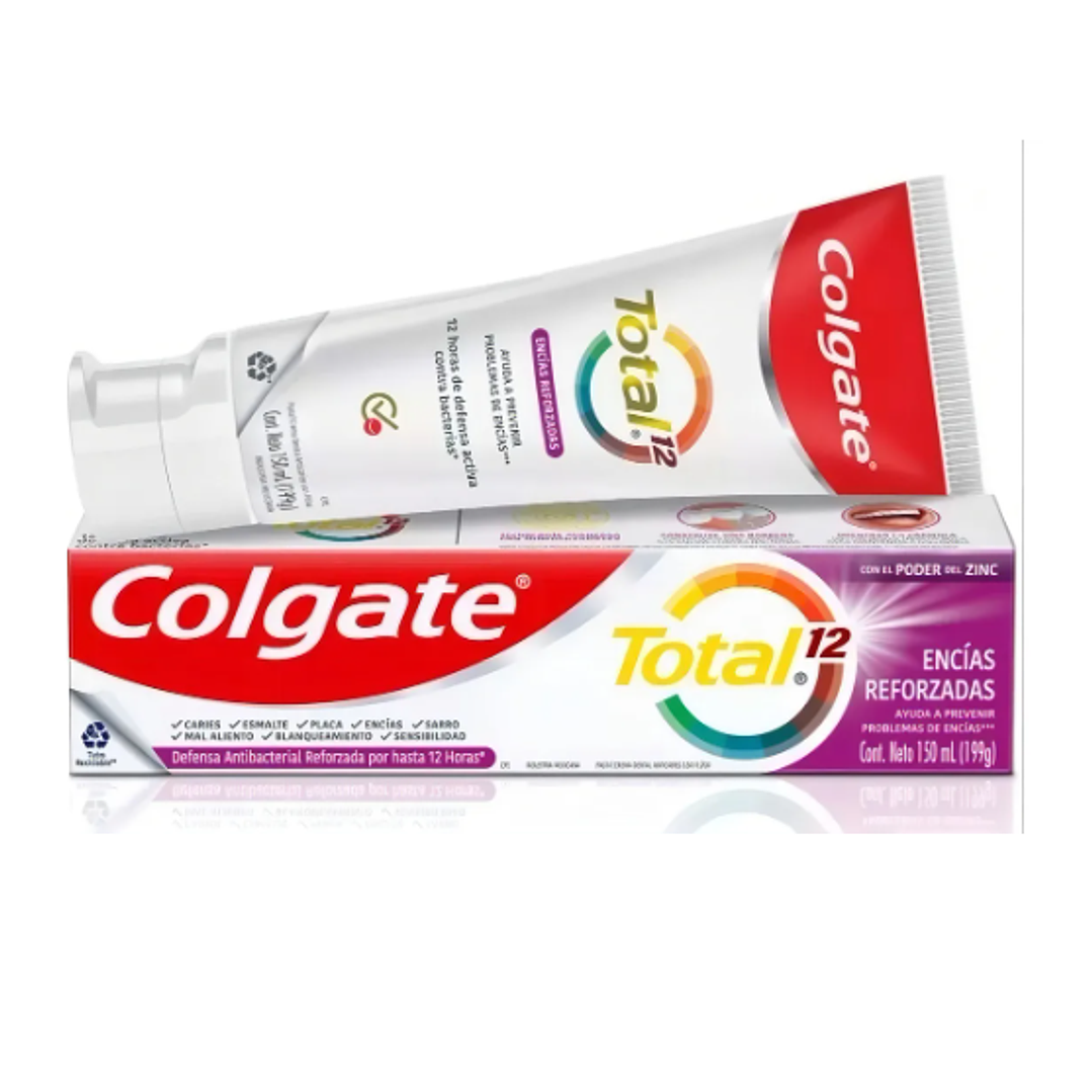 Pasta dental Colgate Total Encías reforzadas 150 ml. 1