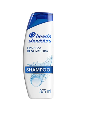 Head & shoulders Shampoo Limpieza renovadora 375 ml.