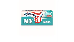 Crema dental Aquafresh Advance Pack 2 Unidades 158 g.