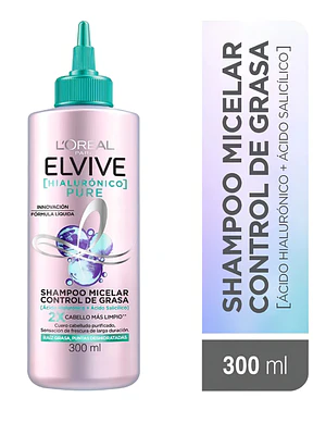 Elvive Pure Shampoo Micelar 300 ml. L'oréal