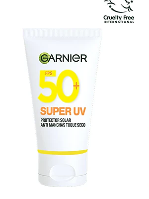 Garnier Protector solar Antimanchas toque seco facial FPS 50 + 40 g.