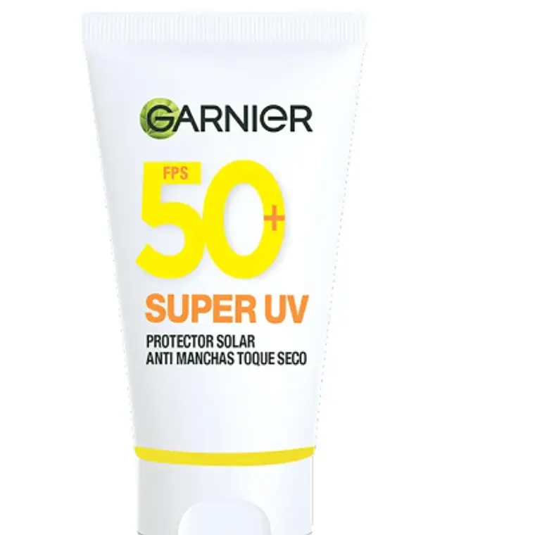 Garnier Protector solar Antimanchas toque seco facial FPS 50 + 40 g. 1
