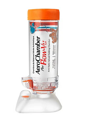 Aerochamber Plus Infantil 0-18M Masc Naranja por 1