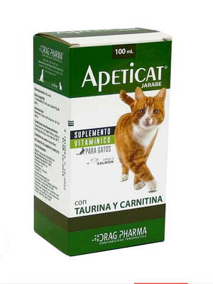 Apeticat Suplemento vitamínico para gatos Jarabe 100 ml.