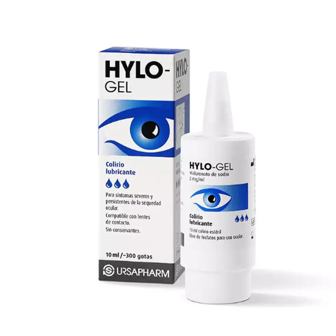 Hylo-Gel Solución oftálmica 10 ml.  1