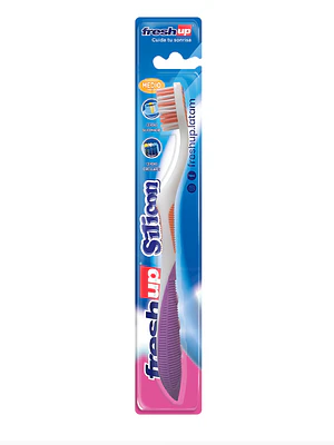 Cepillo de dientes Fresh Up 202 Silicon adulto 1 Unidad.