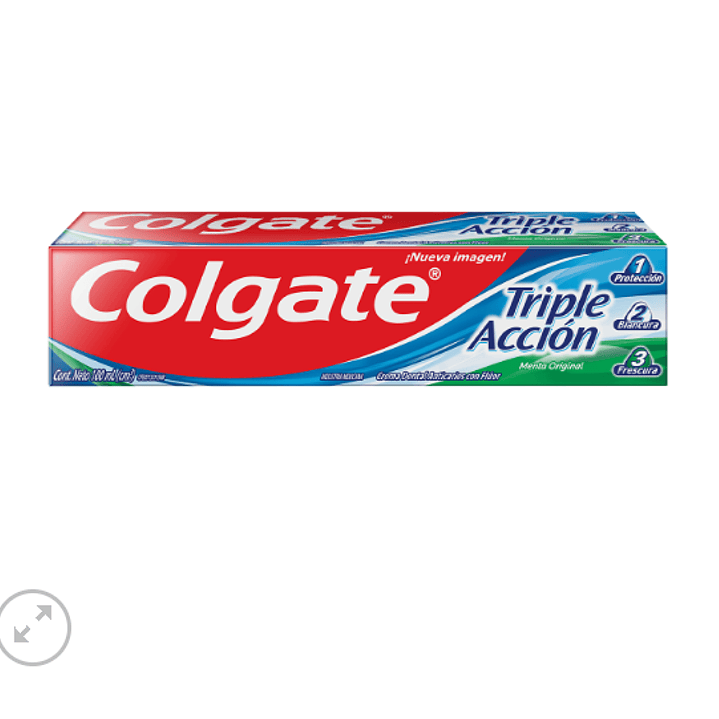 Crema dental Colgate Triple acción 100 ml. 1