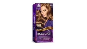 Tinte para el cabello Koleston New 77 Castaño Bambi+ activador.