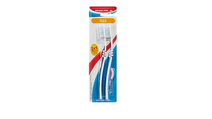 Cepillo dental Aquafresh Flex Medio Pack 2 Unidades.