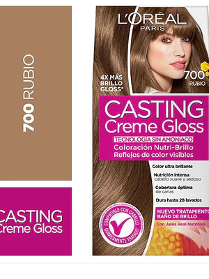 Coloración para el cabello Casting Creme Gloss Rubio 700. L'oréal