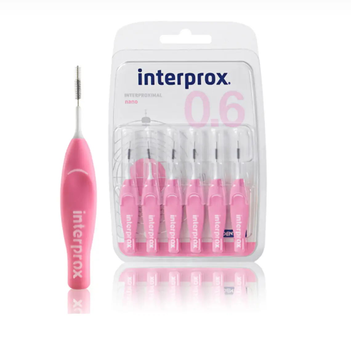 Cepillo interdental Interprox nano blister 6 unidades. 1