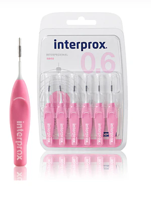 Cepillo interdental Interprox nano blister 6 unidades.