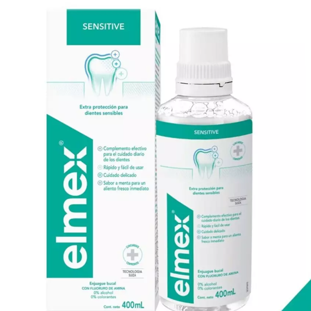 Enjuague bucal Elmex Sensitive 400 ml. 1