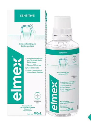 Enjuague bucal Elmex Sensitive 400 ml.