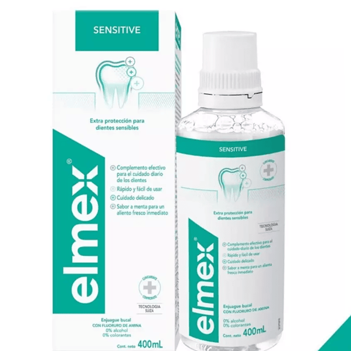 Enjuague bucal Elmex Sensitive 400 ml. 1