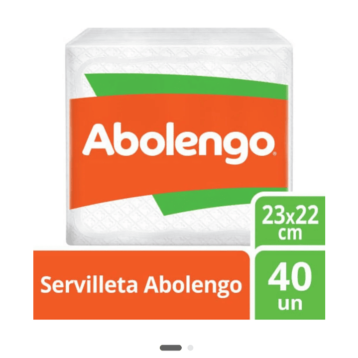 Servilleta de papel Abolengo 40 Unidades. 1