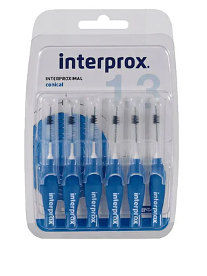 Cepillos interdentales Interprox Cónico 6 Unidades.