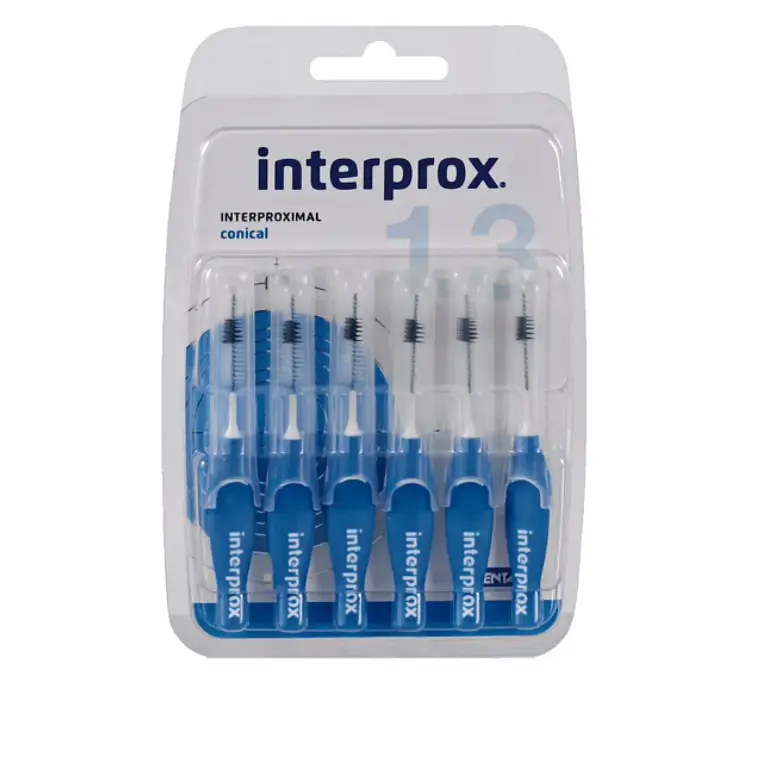 Cepillos interdentales Interprox Cónico 6 Unidades. 1