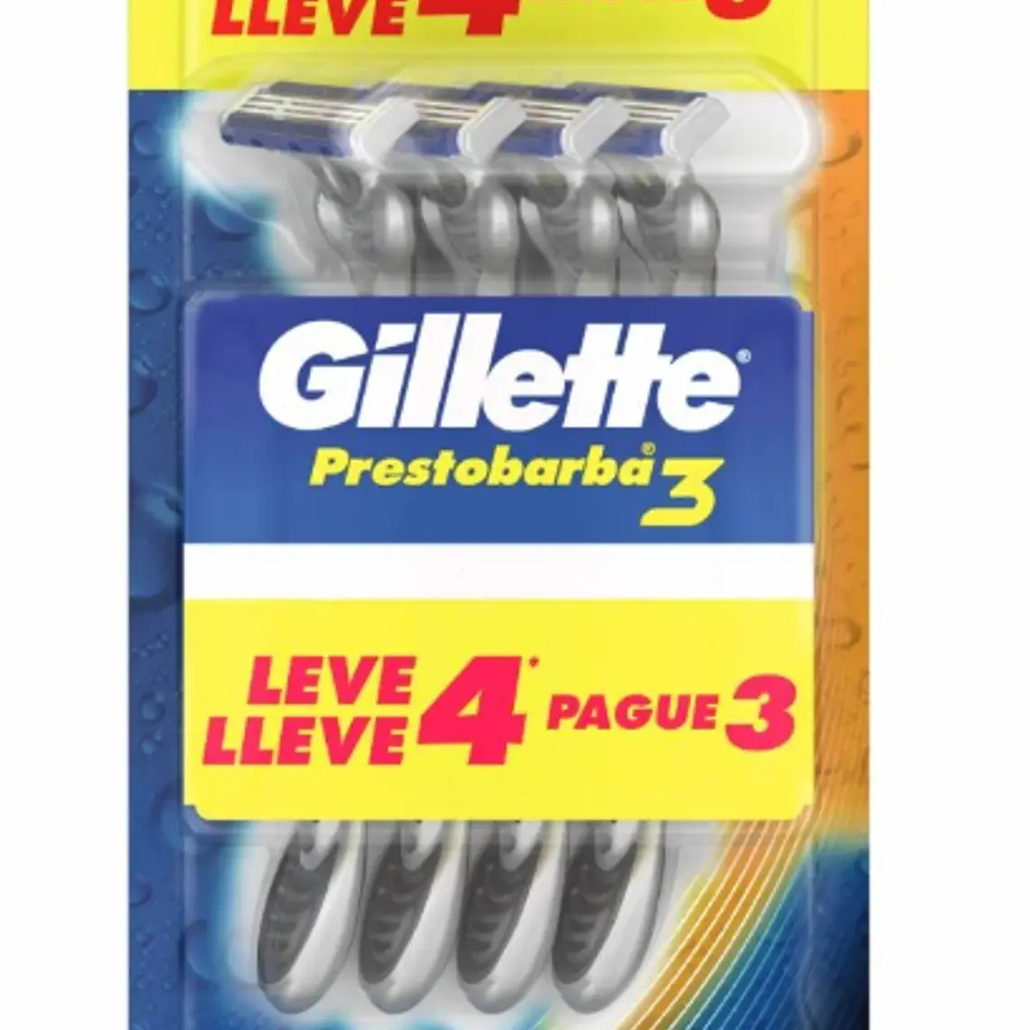 Gillette Prestobarba 3 Lleve 4 y pague 3. 1