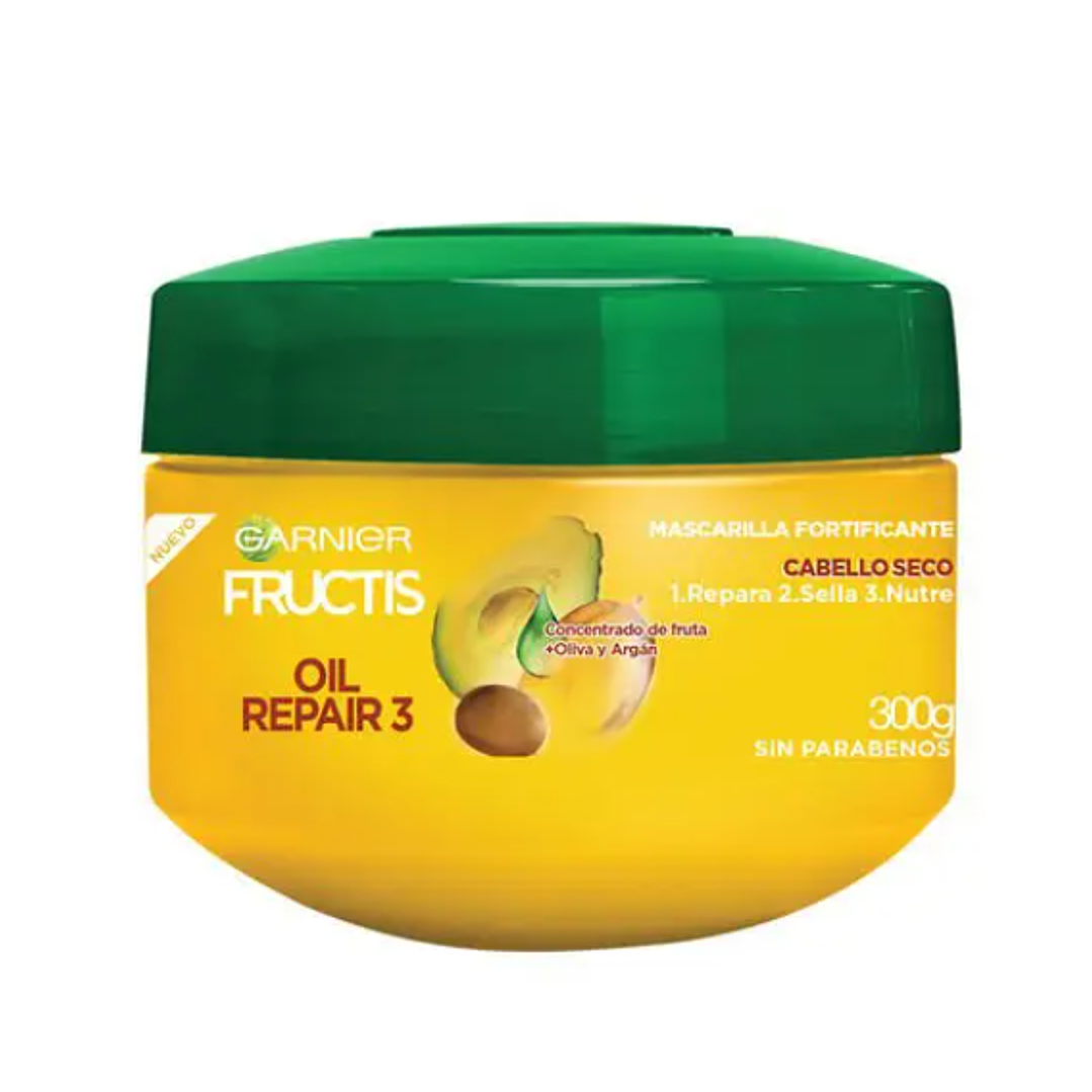 Garnier Fructis Oil repair 3 Crema de tratamiento 300 ml. 1