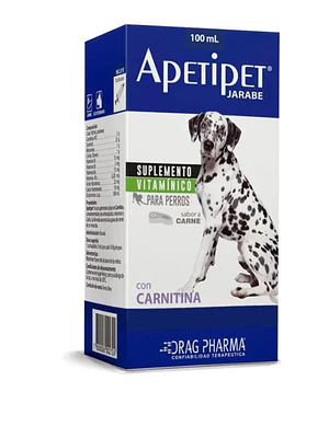 Apetit jarabe 100 ml. Uso veterinario
