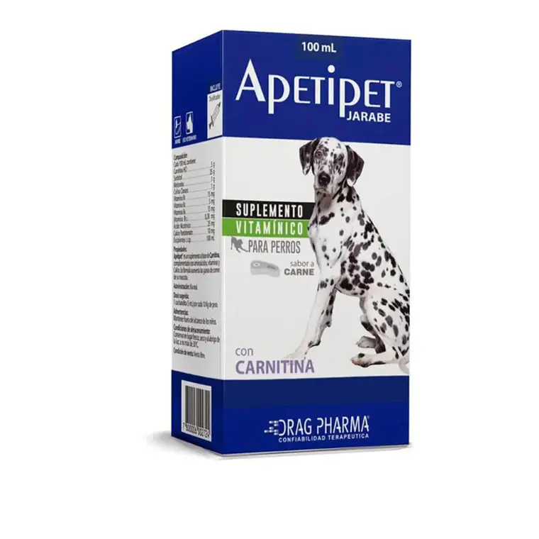 Apetit perros jarabe 100 ml. Uso veterinario 1