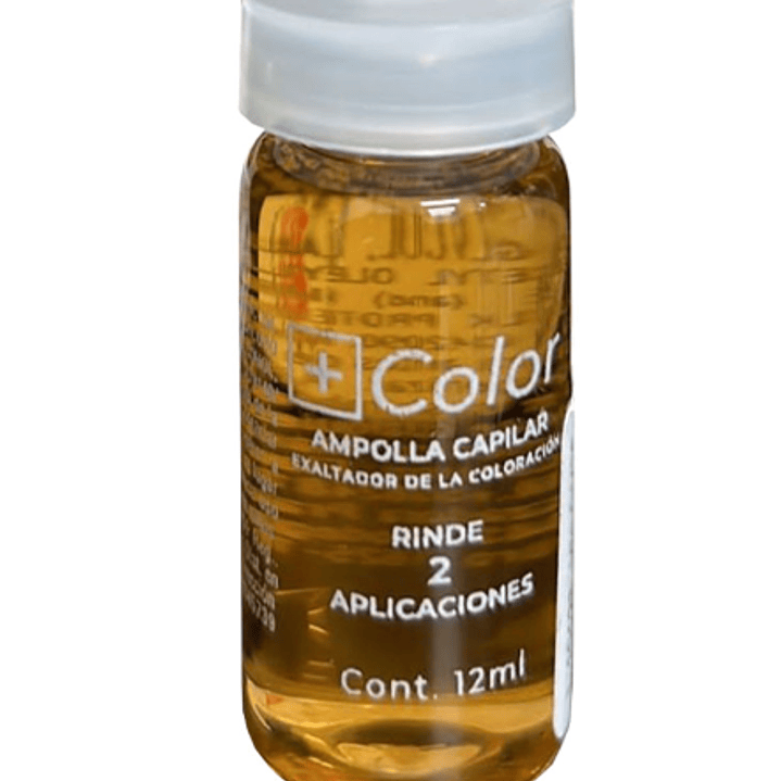 Exaltador capilar del color Ampolla 12 ml. 1