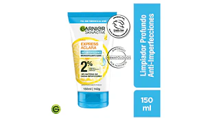 Garnier Skin Active Limpiador prfundo Anti-imperfecciones 150 ml.