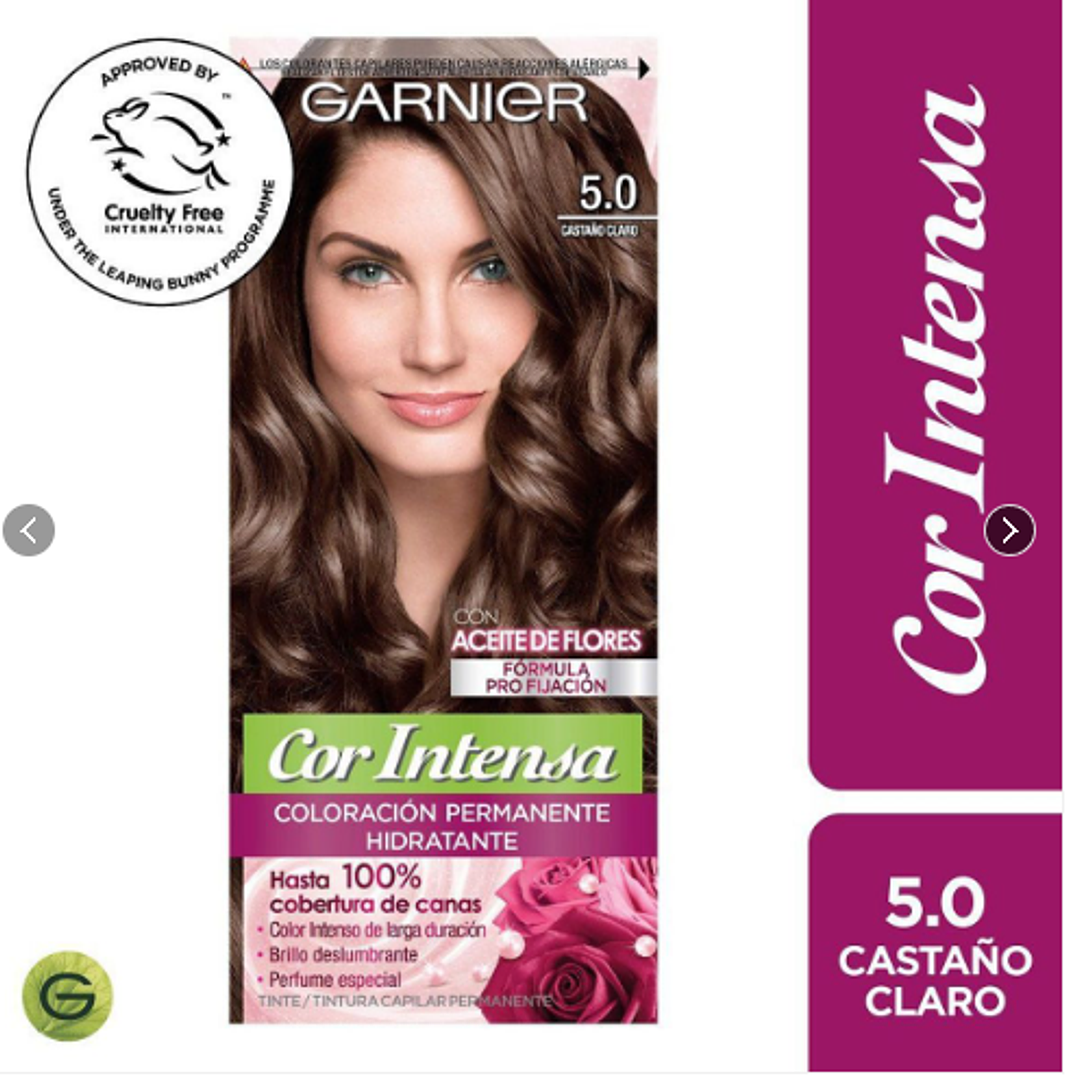 Tinte para el cabello Garnier Cor Intensa Castaño claro 5.0 1